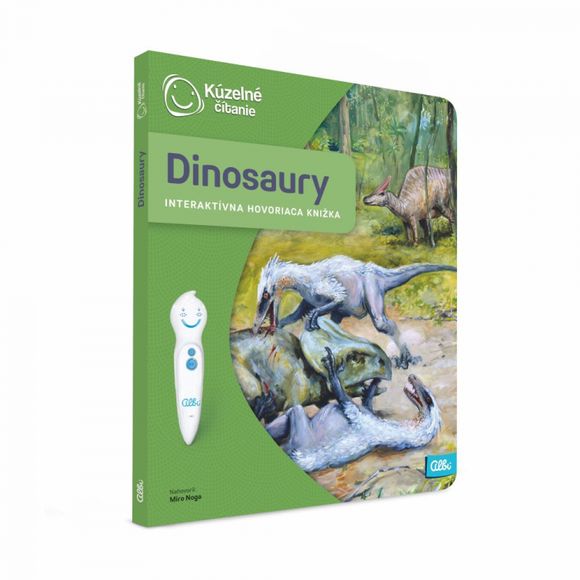 Albi DIN Kúzelné čítanie kniha Dinosaury