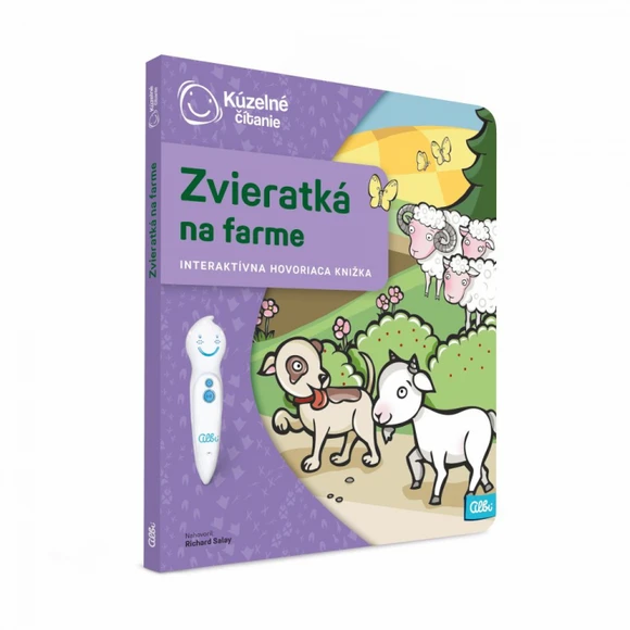 Albi ZV5 Kúzelné čítanie kniha Zvieratká na farme