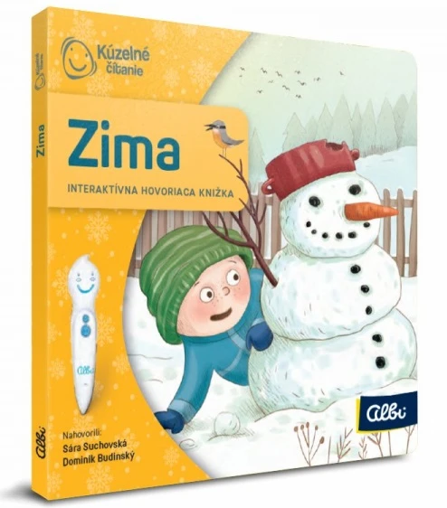 Albi QBI Kúzelné čítanie Minikniha pre najmenších Zima