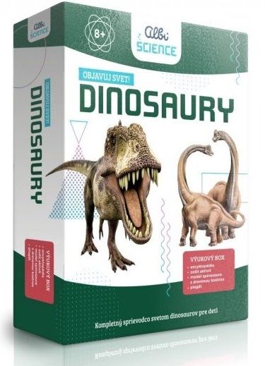 Albi QIO Objavuj svet Dinosaury, 2.vydanie