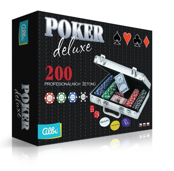 Albi P50 Poker Deluxe 200 chips