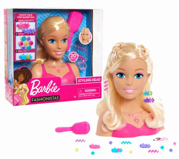 Alltoys 62538 česacia hlava Barbie