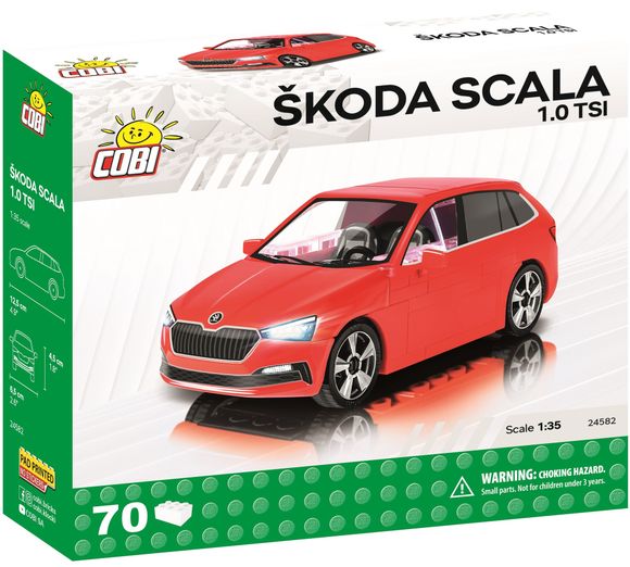 Cobi stavebnica 24582 Škoda Scala 1.0 TSI, 70ks