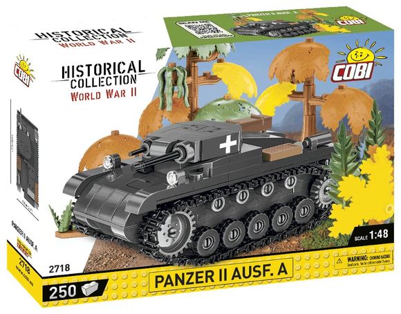 Cobi stavebnica 2718 II WW Panzer II Ausf A