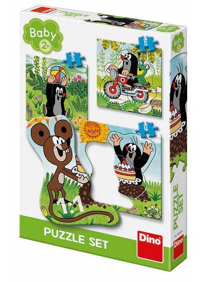 Dino 325104 Baby puzzle Krtko na lúke