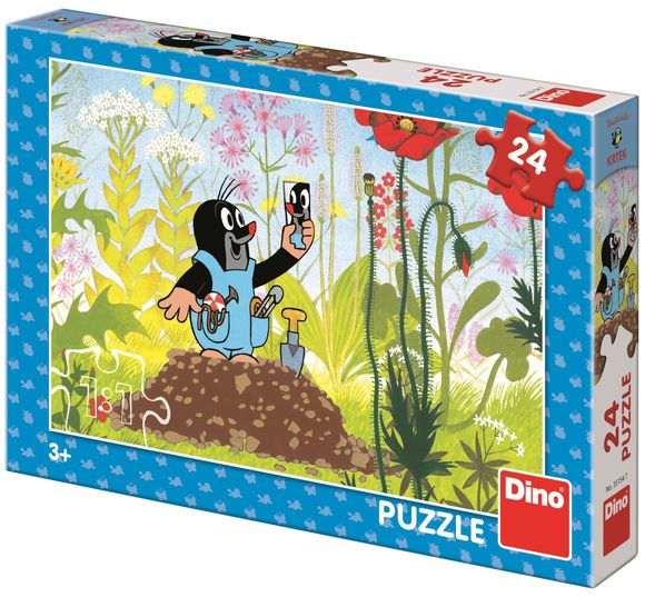 Dino 351547 puzzle 24 Krtko v nohaviciach