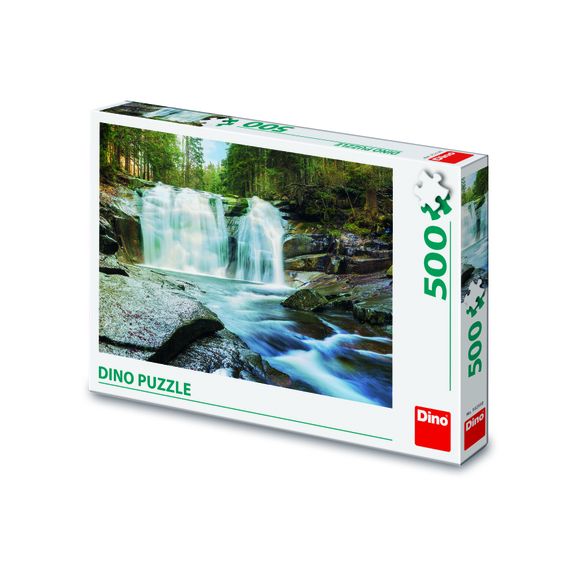 Dino 502550 puzzle 500 Mumlavské vodopády