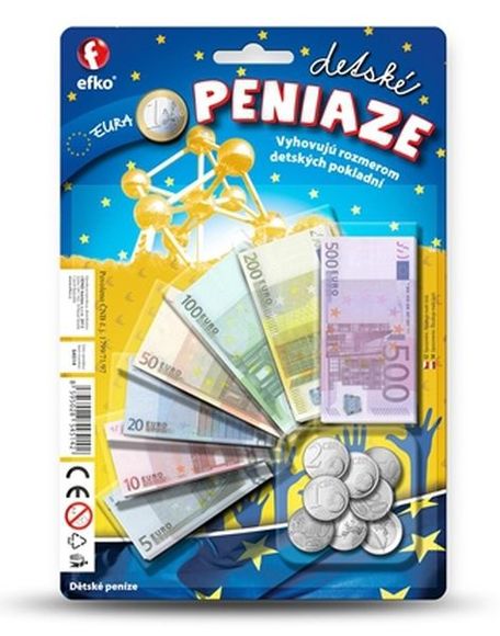 Efko 4514 peniaze detské EURO