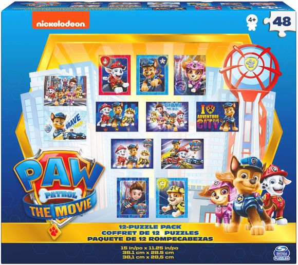 Spin Master Games 15567 veľké puzzle 12x Paw Patrol