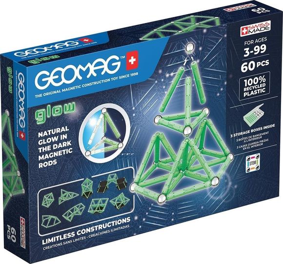 Geomag 338 Glow recycled 60pcs