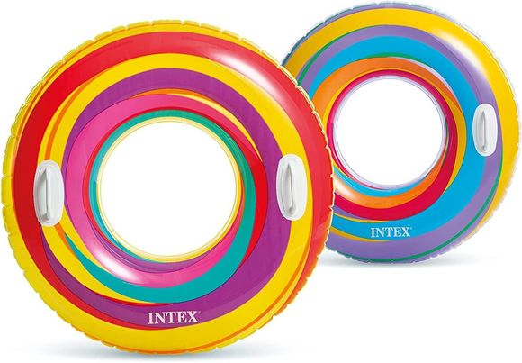 INTEX 59256 Plávací kruh s úchytom 91cm