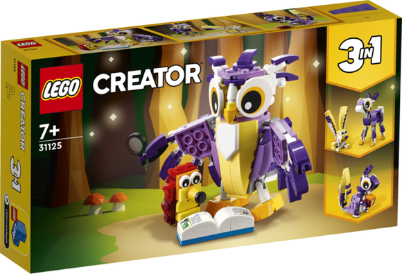 LEGO® Creator 3 v 1 31125 Fantazijné lesné stvorenia