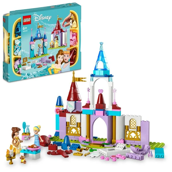 LEGO® | Disney 43219 Kreatívne zámky princezien od Disneyho