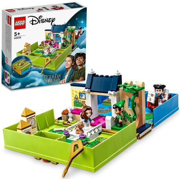 LEGO® | Disney 43220 Peter Pan a Wendy a ich rozprávková kniha dobrodružstiev