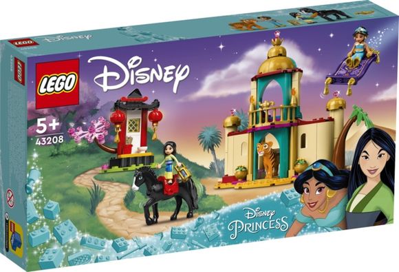 LEGO® | Disney Princess™ 43208 Dobrodružstvá Jasmíny a Mulan