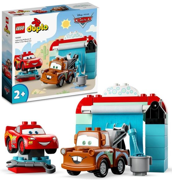 LEGO® DUPLO® 10996 V umyvárke s Bleskovým McQueenom a Materom