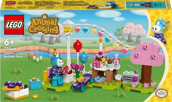 LEGO® Animal Crossing™ 77046 Julian a oslava narodenín