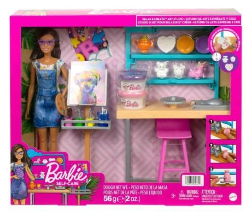 Mattel HCM85 Barbie Art studio