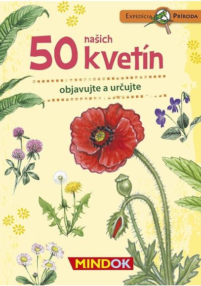 Mindok Expedícia príroda: 50 kvetín