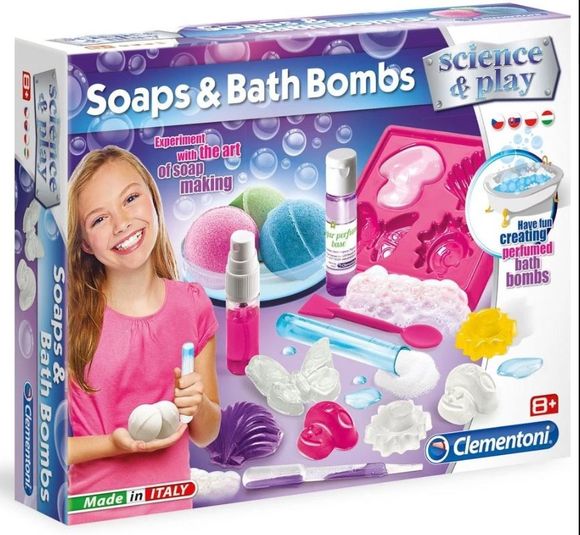 Olymptoy 50149 Detské laboratórium- výroba mydiel a kúpeľných bômb