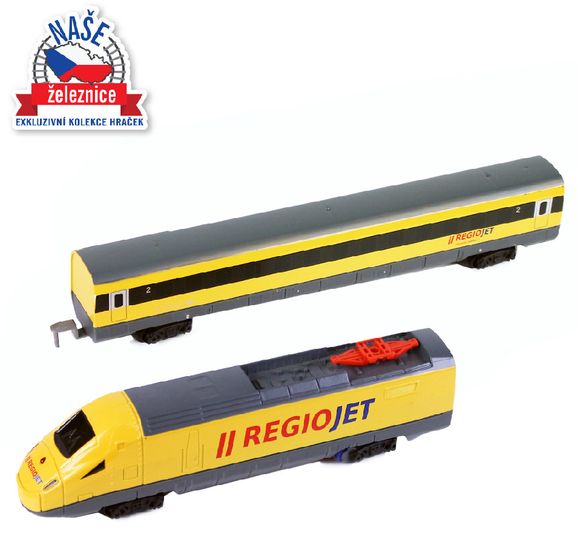 Rappa 209695 Vlak žltý RegioJet