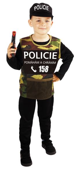 Rappa 220720 Kostým Polícia veľ.M