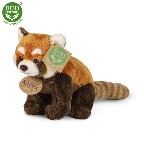 Rappa RA-201576 Plyšová panda červená 18cm ECO