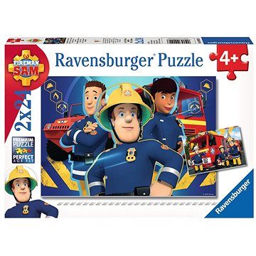 Ravensburger 090426 puzzle 2x24 Požiarnik Sam