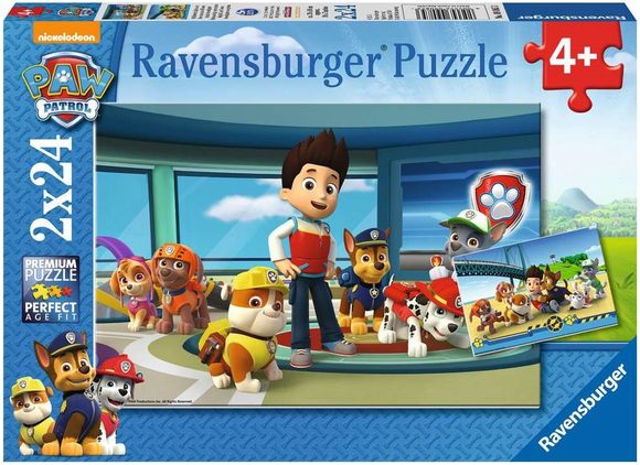 Ravensburger 090853 puzzle 2x24 Tlapková patrola: Dobrý skutok