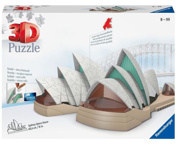 Ravensburger 112432 3D puzzle Budova Opery v Sydney 216