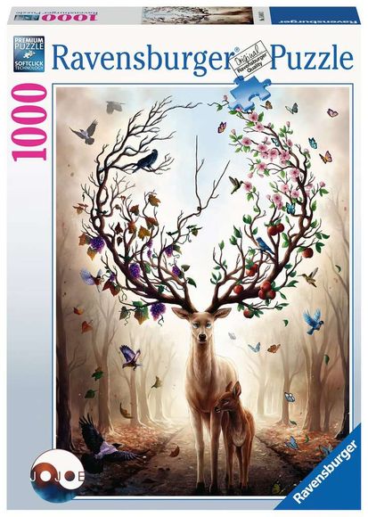 Ravensburger 150182 puzzle 1000 Bájny jeleň