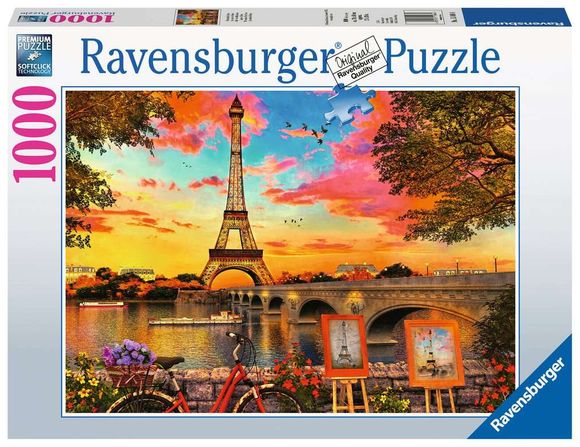 Ravensburger 151684 puzzle 1000 Na brehu Seiny