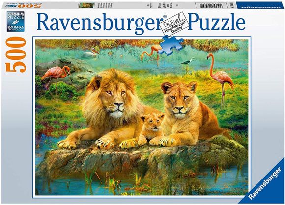 Ravensburger 165841 puzzle 500 Levia rodina