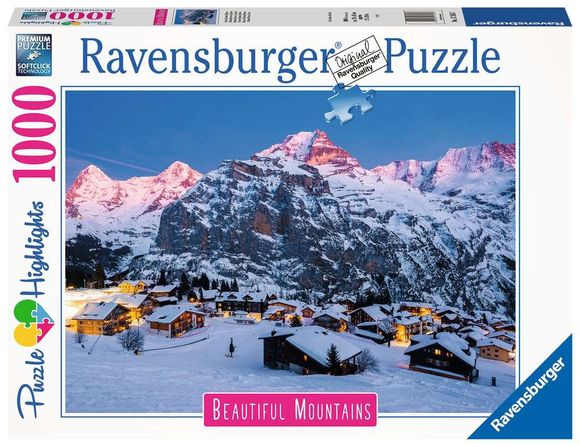 Ravensburger 173167 Puzzle 1000 Bernská vysočina