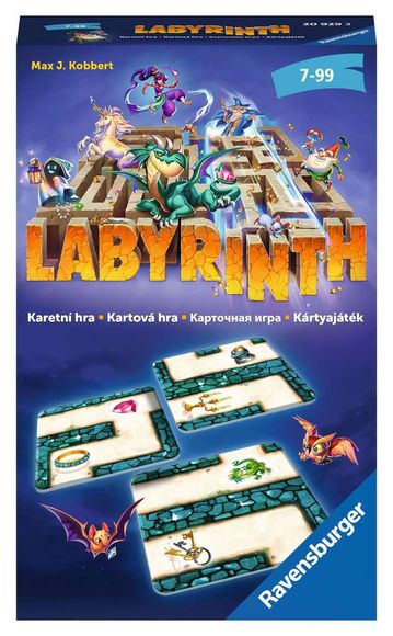 Ravensburger 209293 hra Labyrinth Kartová hra