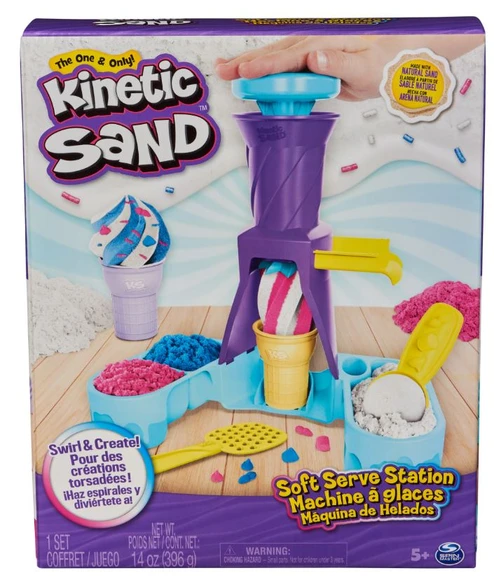 Spin Master 01719 Kinetic Sand Zmrzlináreň
