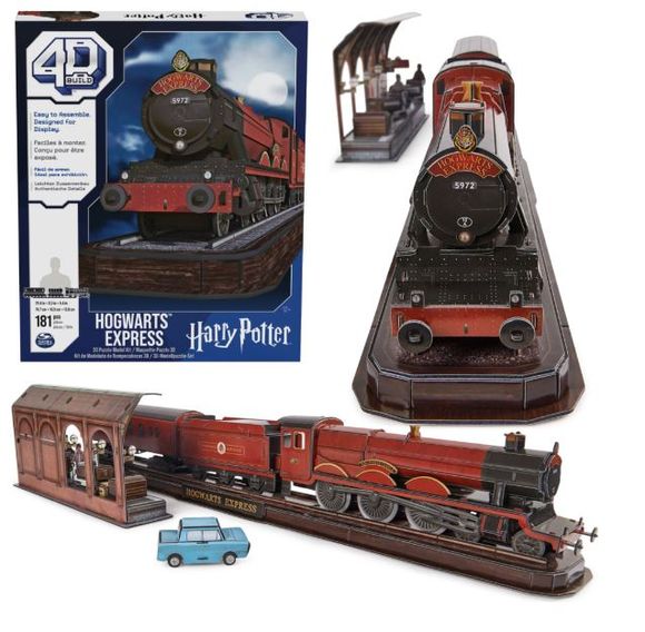 Spin Master 13247 4D Puzzle Harry Potter Rokfort expres