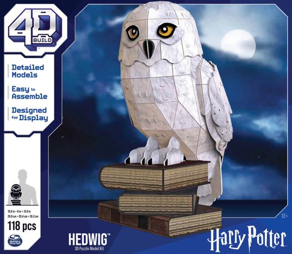 Spin Master 13384 4D Puzzle Harry Potter Hedviga