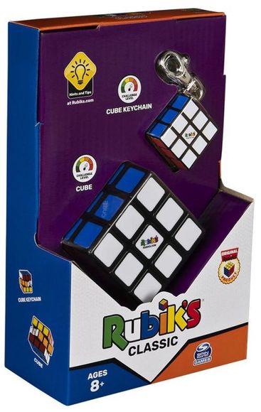 Spin Master 20003 Rubikova kocka sada 3x3 prívesok