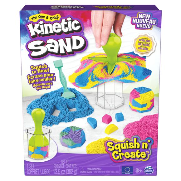 Spin Master 48109 Kinetic Sand Tégliková tvorivá sada