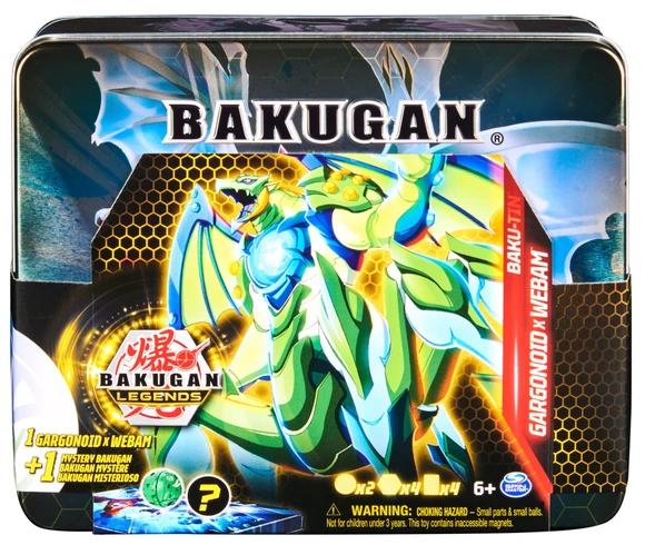 Spin Master 48724 BAKUGAN Plechový box s exkluzívnym Bakuganom
