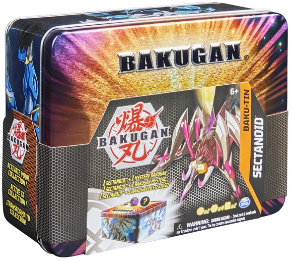 Spin Master bakugan 89478 Plechový box s figúrkou