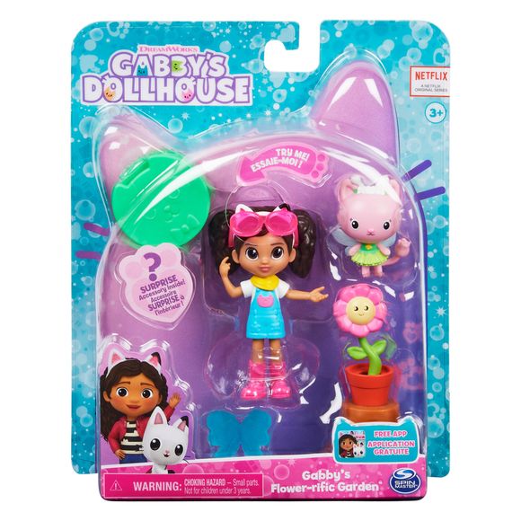 Spin Master Gabby´s Dollhouse 74214 mačacia hracia sada záhradka