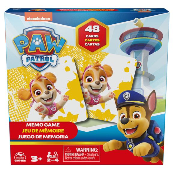Spin Master Games 62065 PAW PATROL pexeso