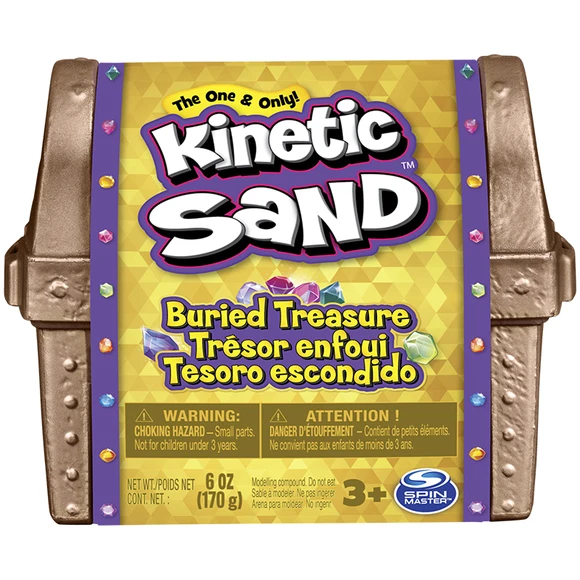 Spin Master Kinetic Sand 24865 Truhla s pokladom