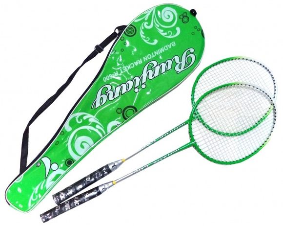 Teddies 38001014 Badminton de luxe kovový