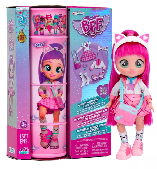 TM Toys CRY BABIES 908383 bábika BFF Daisy séria 2