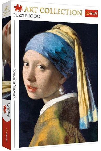 Trefl 110522 puzzle 1000 Vermeer Dievča s perlovými naušnicami