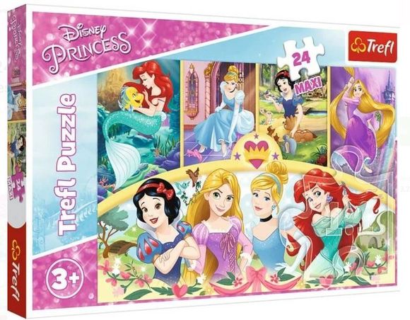 Trefl 114294 puzzle 24 Maxi Princess Magické spomienky
