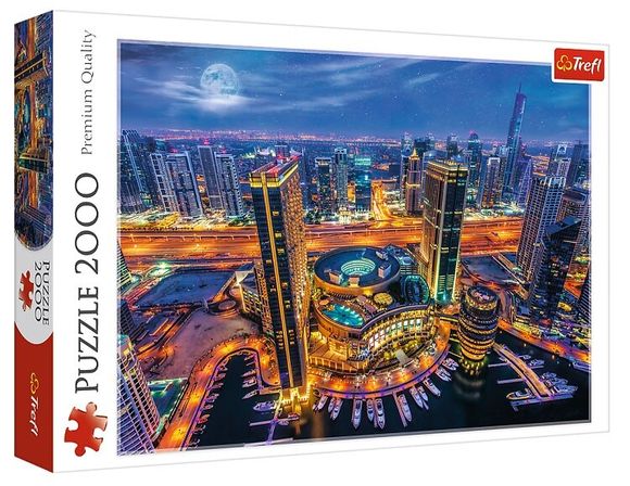 Trefl 127094 puzzle 2000 Svetlá v Dubaji